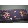 Image 2 : Two mid 20th century needlepoint upholstered pieces including side chair and bed end bench