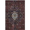 Image 2 : Large brand new 100% hand made wool blend Mahi design Tabriz area carpet with center medallion, red 