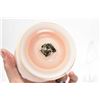 Image 2 : Four pieces of Altaglass including handled candy dish, a threaded design milk glass pitcher with pap