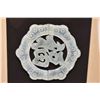Image 2 : Shadowbox framed carved jade character with good luck symbols purportedly produced in Luoyang, the a