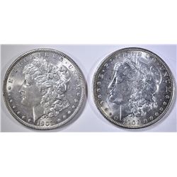 1902-O & 1903 CH BU MORGAN DOLLARS