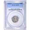 Image 1 : 1824/2 BUST DIME PCGS AG-3