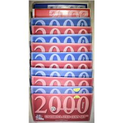 5-2000 & 1-2002 U.S. MINT UNC SETS ORIG PACKAGING
