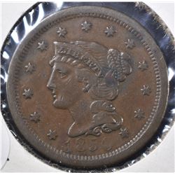1850  LARGE CENT, VF/XF