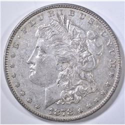 1878 7TF MORGAN DOLLAR, AU