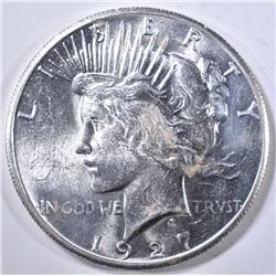 1927 PEACE DOLLAR, CH BU