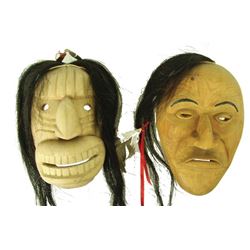 2 Iroquois Masks