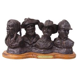 Original Western Sculpture by J.T. Ford