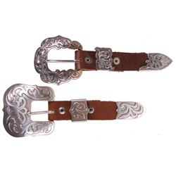 His and Hers Western Buckles
