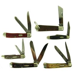 6 Case Cutlery Pocket Knives