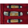 Image 3 : Set Of 12 Case Pocket Knifes, New in "Case"Display