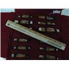 Image 7 : Set Of 12 Case Pocket Knifes, New in "Case"Display