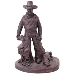 Original Western Sculpture by Largo