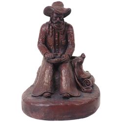 Original Western Sculpture by Largo