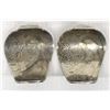 Image 2 : Navajo Sterling Chip Inlay Turquoise Watch Tips