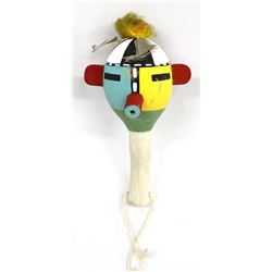 Vintage Hopi Gourd Ceremonial Dance Rattle