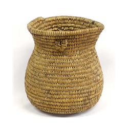 Vintage Jicarilla Apache Basket Pitcher