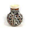 Image 2 : Vintage Acoma Pottery Vase by C. Lowden