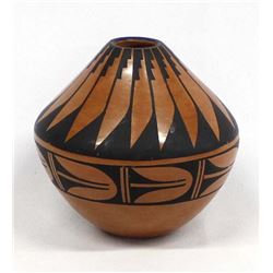 Jemez Pueblo Pottery Seed Jar by C. Loretto
