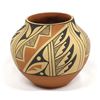 Image 2 : Jemez Pueblo Polychrome Pottery Jar by D. Tosa