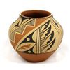 Image 3 : Jemez Pueblo Polychrome Pottery Jar by D. Tosa