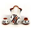 Image 3 : 3 Pieces of Native American Laguna Pottery