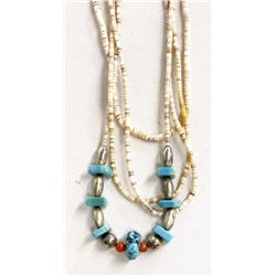 Navajo Heishi Turquoise Necklace