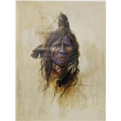 ''Warrior From the Mountains'' Print by Mark Rohrig