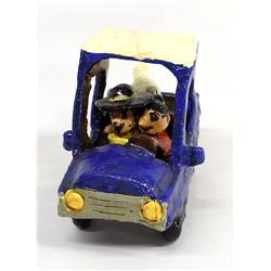 Navajo Folk Art Pottery Chevy Pick-Up by J. Chee