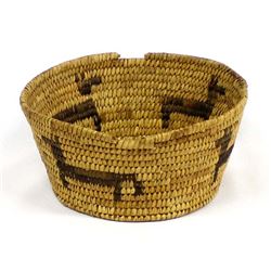 Historic Papago (Tohono O'odham) Figural Basket