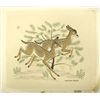 Image 4 : Vintage Navajo Racing Fawn Print, Harrison Begay