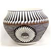 Image 2 : Acoma Hand Painted Ceramic Pottery Jar, M. Garcia