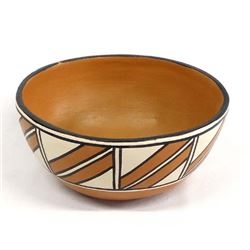 Santo Domingo Pottery Dough Bowl by A.M.T. Lovato