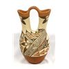 Image 1 : Large Jemez Polychrome Wedding Vase by A. Tafoya