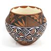 Image 2 : Hand Painted Acoma Pottery Olla by Dora Antonio