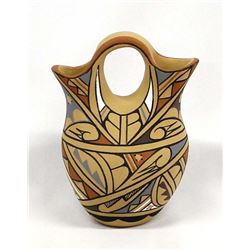 Jemez Pueblo Pottery Wedding Vase by Toya