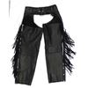 Image 3 : UNIK Fringed Leather Riding Chaps