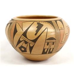 Vintage Native American Hopi Pottery Bowl