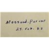Image 3 : Vintage Hand Painted Drawing by Massoud.Pur var