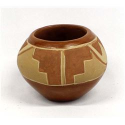 Vintage Native American San Juan Pottery Bowl