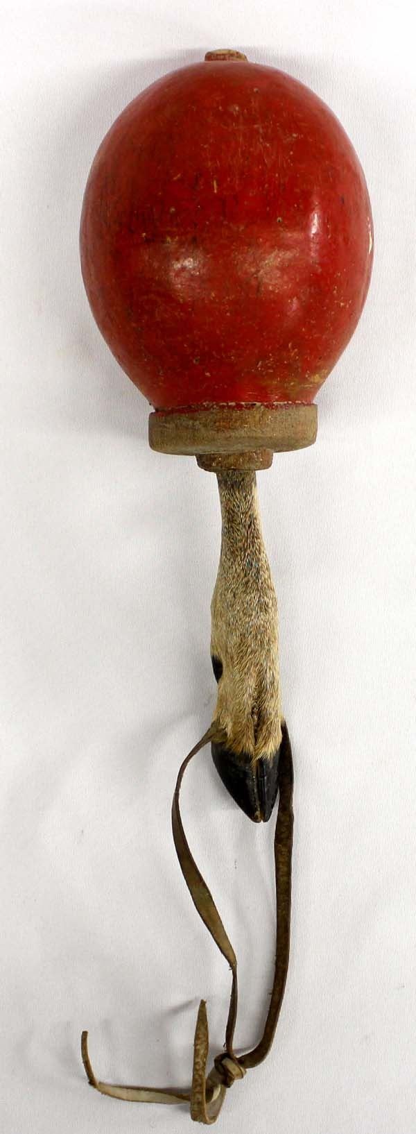 Large Yaqui Indian Ceremonial Gourd Dance Rattle
