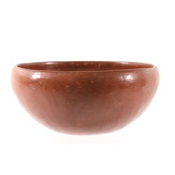 Ohkay Owingeh (San Juan) Pottery Dough Bowl 19th C