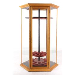 Missoula Mercantile Gun Cabinet Display Case c1900