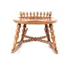Image 8 : Early Carved Quarter Sawn Oak Rocking Chair