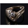 Image 1 : Wonderful 14K Plumb Gold & Diamond Ring