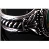 Image 3 : Navajo Old Pawn Kings Manassa Turquoise Cuff