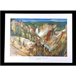 Carl Tolpo Yellowstone Park c. 1949 Litho's (25)