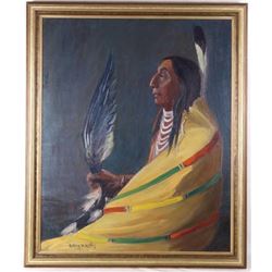 Kathryn W. Leighton (1876-1952) Original Oil