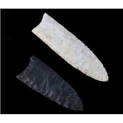 Ancient Fluted Clovis Points (2) 11,200 B.P.