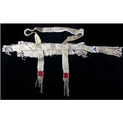 Sioux Beaded Mountain Lion Bowcase & Quiver 19th